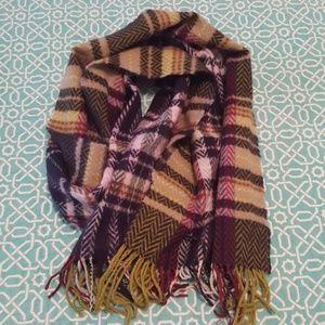 EUC plaid scarf